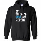 Spinning indoor cycling repeat Hoodie