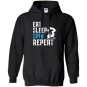 Spinning indoor cycling repeat Hoodie