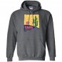 Taos nm new mexico classic retro vintage graphic Hoodie