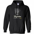 Treejection funny disc golf Hoodie