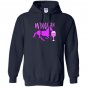 Winocorn drinking wine funny unicorn Hoodie