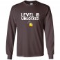 18th birthday gift funny gamer level 18 unlocked Long Sleeve