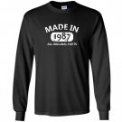 30th birthday made in 1987 vintage gift fathers day Long Sleeve