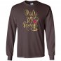 30th birthday bestie gold drunk dirty thirty squad 30 Long Sleeve