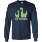 Auntiesaurus auntie saurus dinosaur Long Sleeve