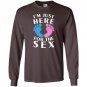 Baby shower gender reveal Long Sleeve