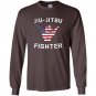 Brazilian jiu jitsu fighter usa shaka Long Sleeve