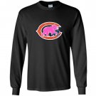 Chicago breast cancer awareness month mama bears Long Sleeve
