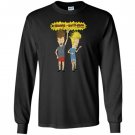Classic beavis and butt head rockin Long Sleeve