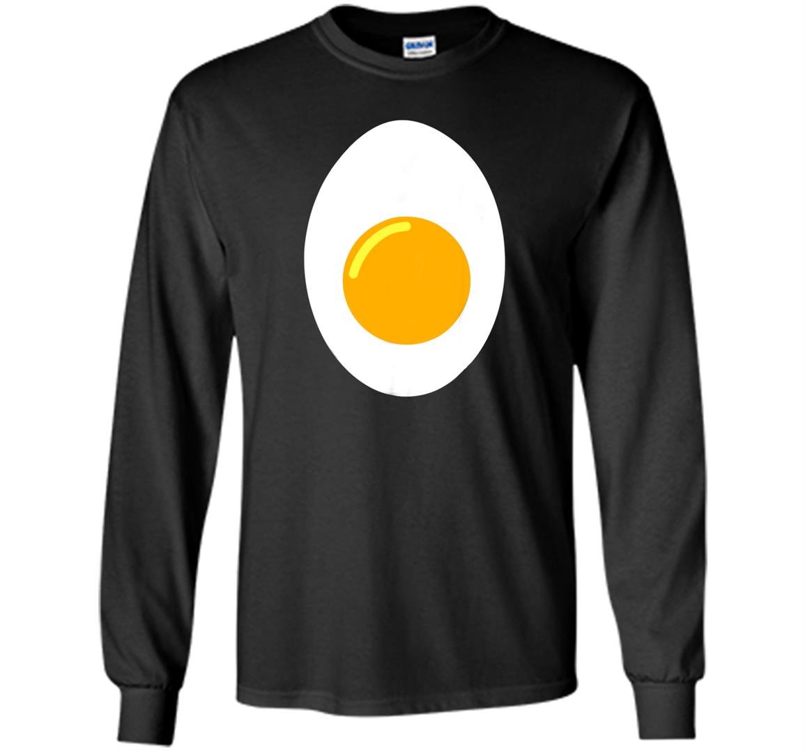 Deviled egg costume add devil horns and tail halloween Long Sleeve