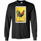 El gallo chicken mexican rooster loteria card Long Sleeve