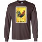 El gallo chicken mexican rooster loteria card Long Sleeve