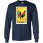 El gallo chicken mexican rooster loteria card Long Sleeve