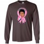 Fight like a boss breast cancer Long Sleeve