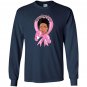 Fight like a boss breast cancer Long Sleeve