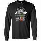 Funny mechanic hourly rate graphic Long Sleeve