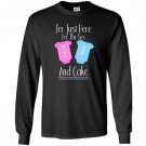 Gender reveal here for the sex gender reveal Long Sleeve