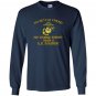 General mattis no better friend quote faded grunge Long Sleeve
