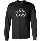 God is greater than the highs and lows christian Long Sleeve
