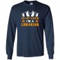Halloween you cant scare me im a librarian Long Sleeve