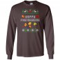 Happy friendsgiving ugly Long Sleeve
