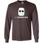 I love marshmallows cool cartoon sunglasses Long Sleeve