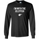 Im with jellyfish halloween costume funny couples Long Sleeve