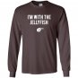 Im with jellyfish halloween costume funny couples Long Sleeve