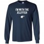 Im with jellyfish halloween costume funny couples Long Sleeve
