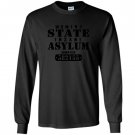 Insane asylum inmate halloween costume Long Sleeve
