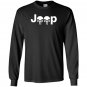 Jeep logo with punisher skulls 4x4 off road wrangler Long Sleeve