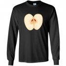 Juicy red apple funny fruit lover halloween costume Long Sleeve