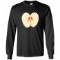 Juicy red apple funny fruit lover halloween costume Long Sleeve