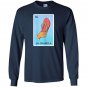 La chancla funny mexico loteria card Long Sleeve
