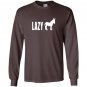 Lazy ass funny Long Sleeve