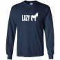Lazy ass funny Long Sleeve