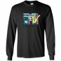 Logo retro teal boombox Long Sleeve
