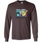 Logo retro teal boombox Long Sleeve