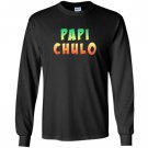 Papi chulo cool padre colorful Long Sleeve