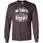 Retirement gifts for pappy fathers day Long Sleeve