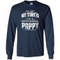 Retirement gifts for pappy fathers day Long Sleeve