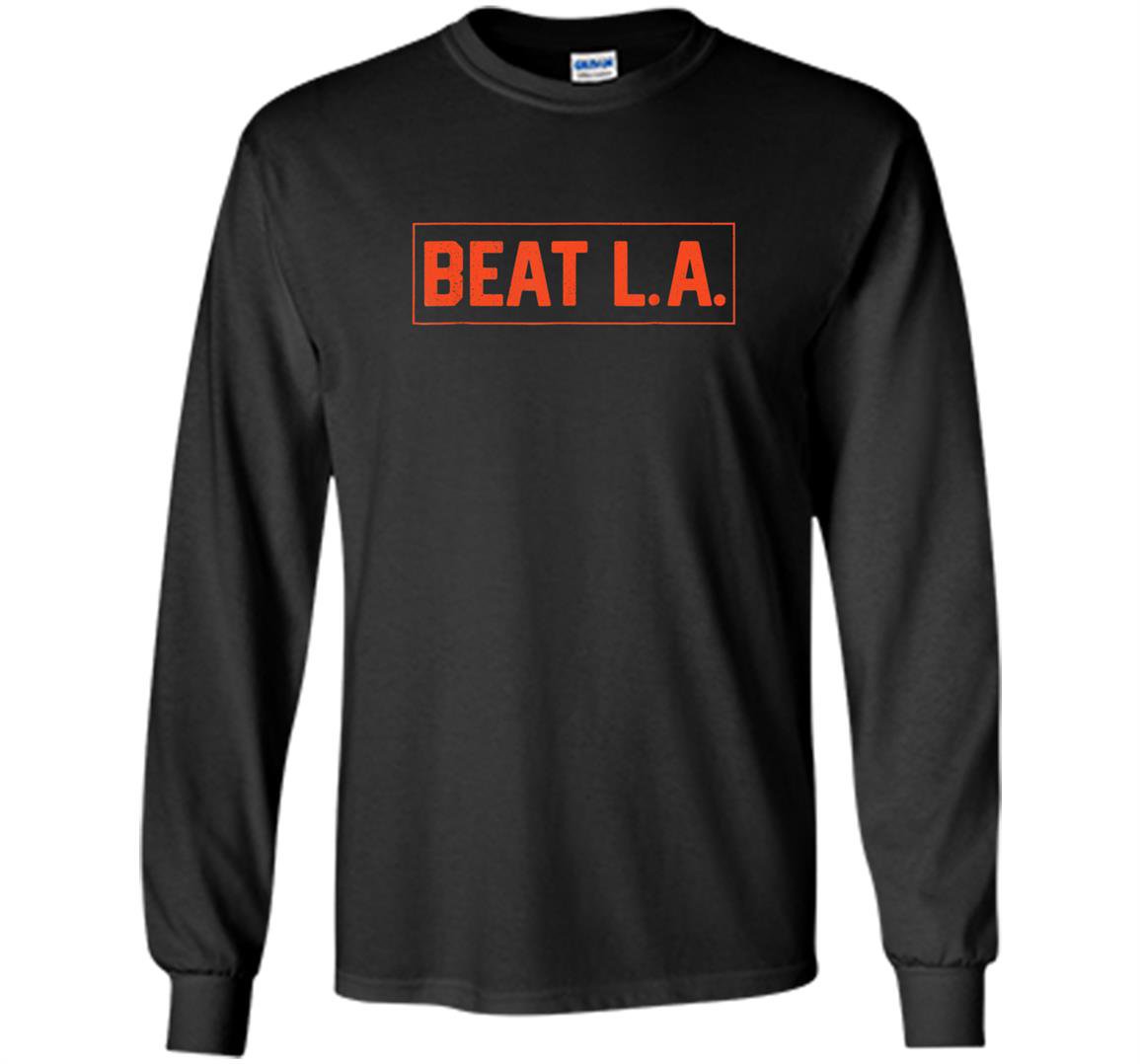 San francisco beat la baseballt Long Sleeve