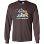 Mountains are calling i must go retro 80s vibe Long Sleeve