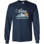 Mountains are calling i must go retro 80s vibe Long Sleeve