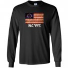 Nine line betsy ross flag victory Long Sleeve
