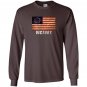 Nine line betsy ross flag victory Long Sleeve