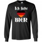 Oktoberfest ich liebe bier love Long Sleeve