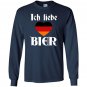 Oktoberfest ich liebe bier love Long Sleeve