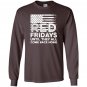 On friday we wear red support our troops Long Sleeve