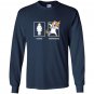 Paraprofessional unicorn dabbing funny dab gift Long Sleeve